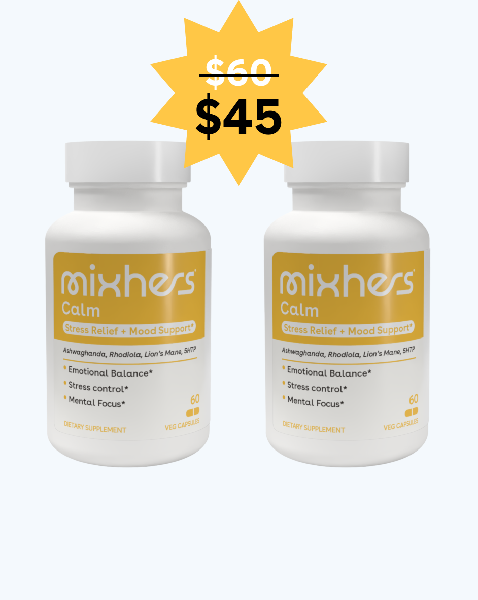 Mixhers Calm Capsules - Buy 1, Get 1 50% OFF