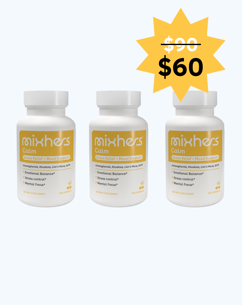 Mixhers Calm Capsules - Buy 2, Get 1 FREE